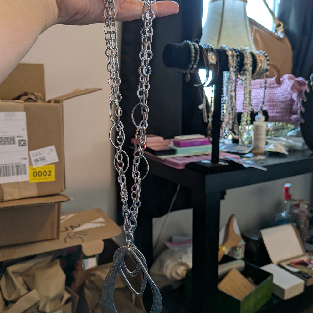 Liz Claiborne Silver Necklace